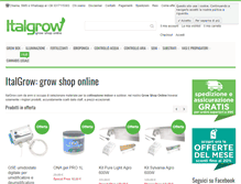 Tablet Screenshot of italgrow.com